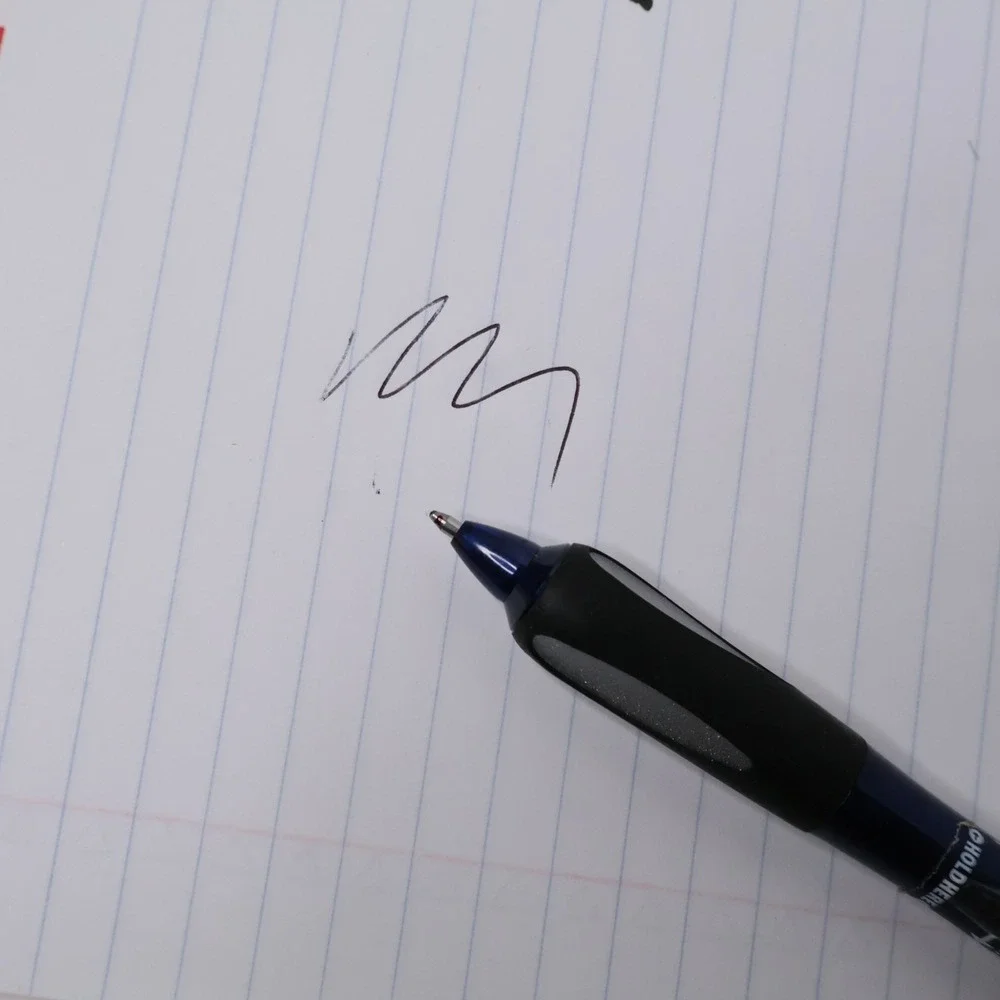 Pentel ErgoTwist Ball Point Pen BK99 Medium Blue Ink Ergonomic Grip Twist Action